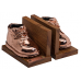 Bronze - Baby Shoes - Bookends  - Product Code #150